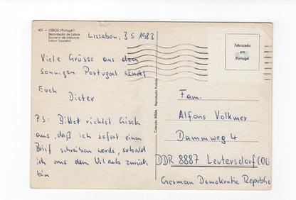 Ansichtskarte Lisboa Lissabon / Portugal