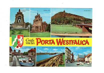 Ansichtskarte Grüße von der Porta Westfalica / J1-56