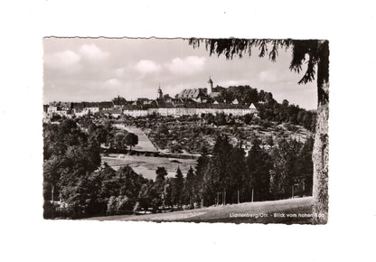 Ansichtskarte Lichtenberg / Oberfranken / Blick vom hohen Rad