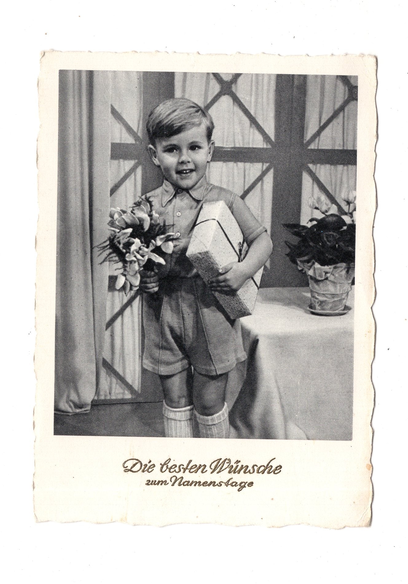 Ansichtskarte Glückwünsche / Glückwunsch zum Namenstag / L1-63