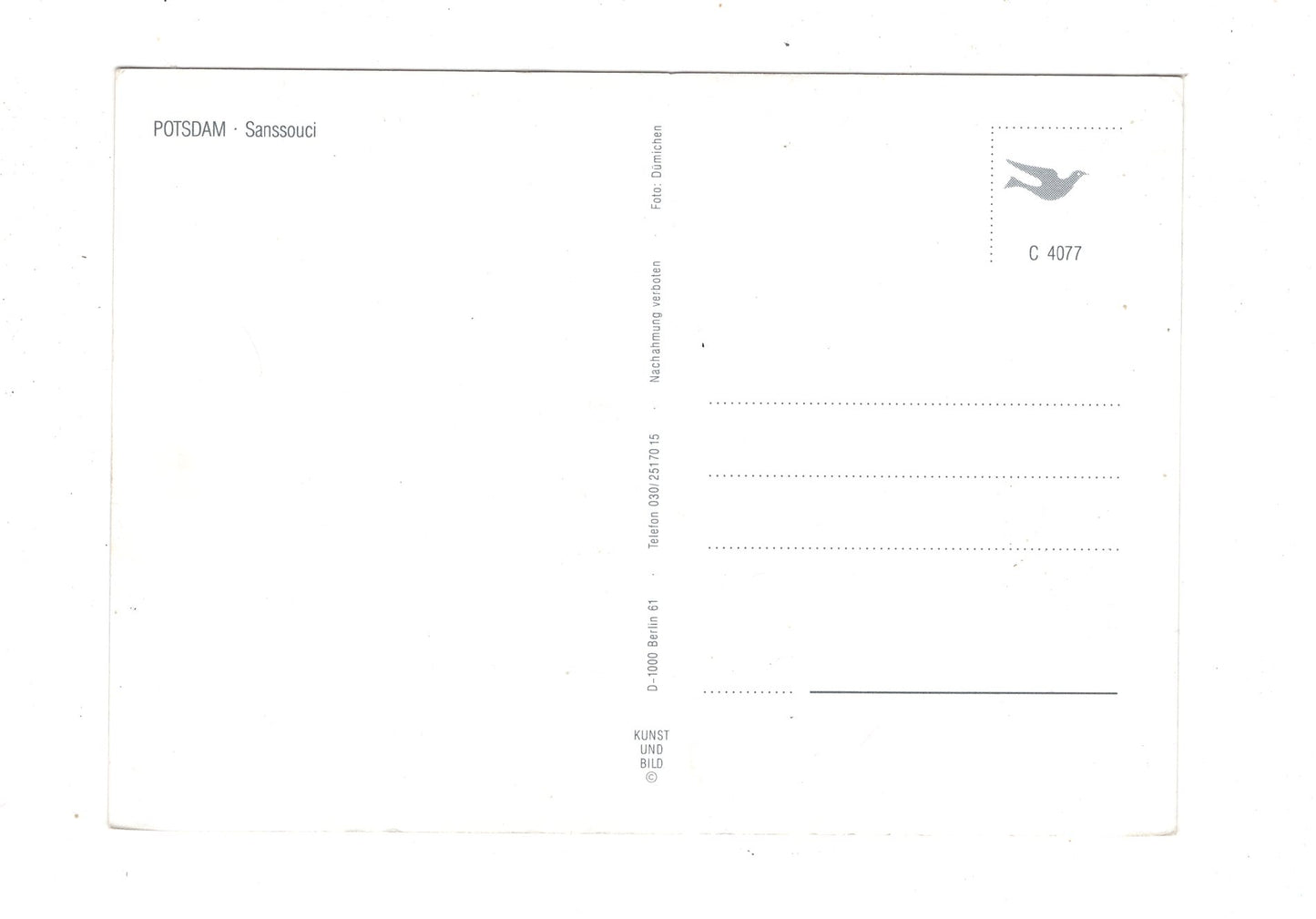 Ansichtskarte Potsdam-Sanssouci / M1-53