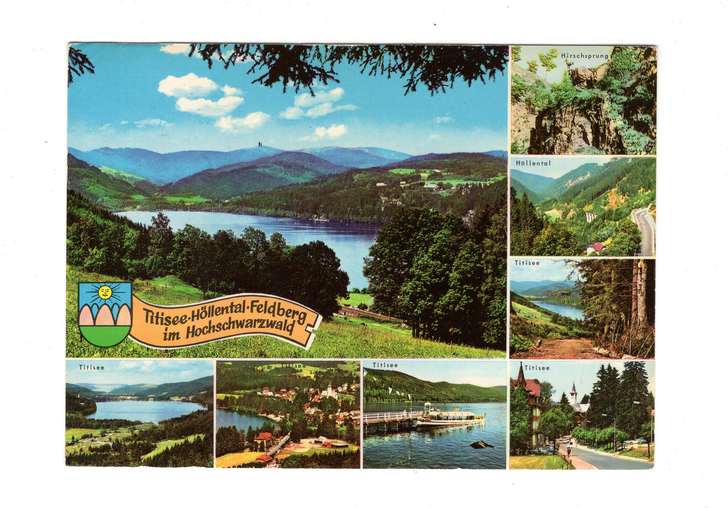 Ansichtskarte Titisee-Höllental-Feldberg im Hochschwarzwald / G1-65