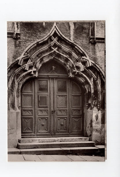 Ansichtskarte Portal der Stadtkirche in Marienberg / Erzgebirge