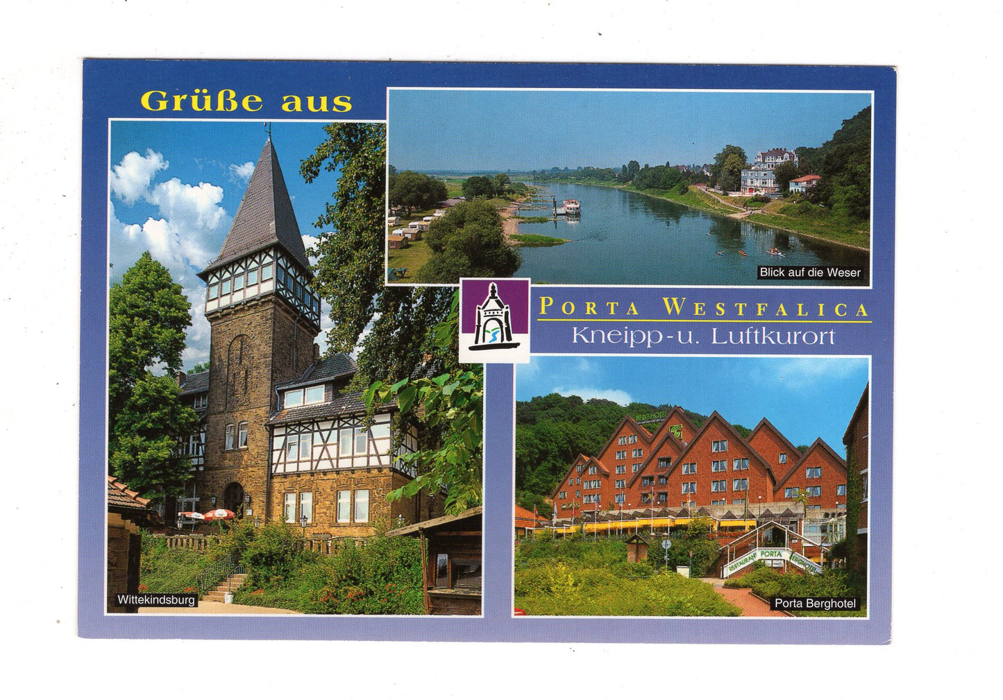 Ansichtskarte Porta Westfalica / Wittekindsburg +++ / J1-56