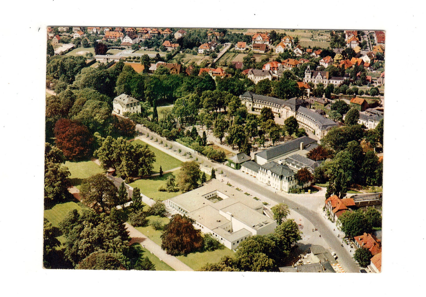 Ansichtskarte Bad Nenndorf / Kurviertel