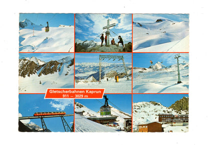 Ansichtskarte Gletscherbahnen Kaprun / Salzburger Land / Österreich
