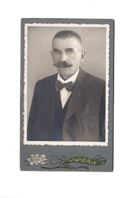Fotografie Herrenportrait - unbekannter Ort 1910er