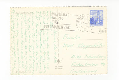 Ansichtskarte Bad Häring / Tirol / Österreich