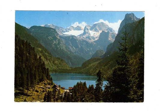 Ansichtskarte Gosausee mit Dachstein / Österreich