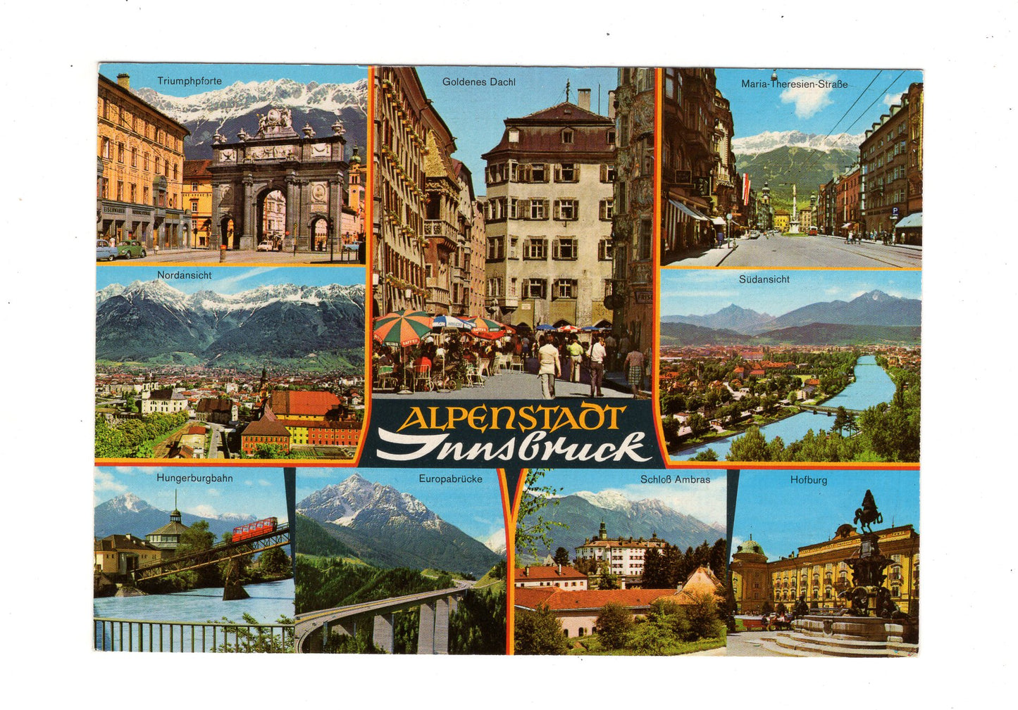 Ansichtskarte Innsbruck / Tirol / Österreich