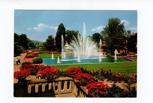 Ansichtskarte Bad Kissingen / Rosengarten