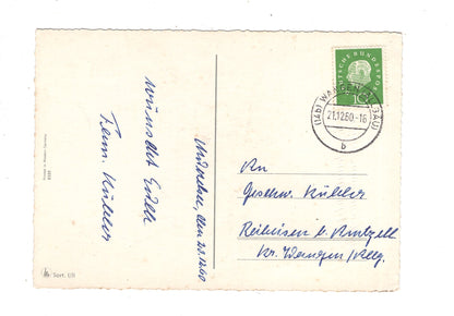 Ansichtskarte Feiertage / Frohe Weihnachten / K1-67