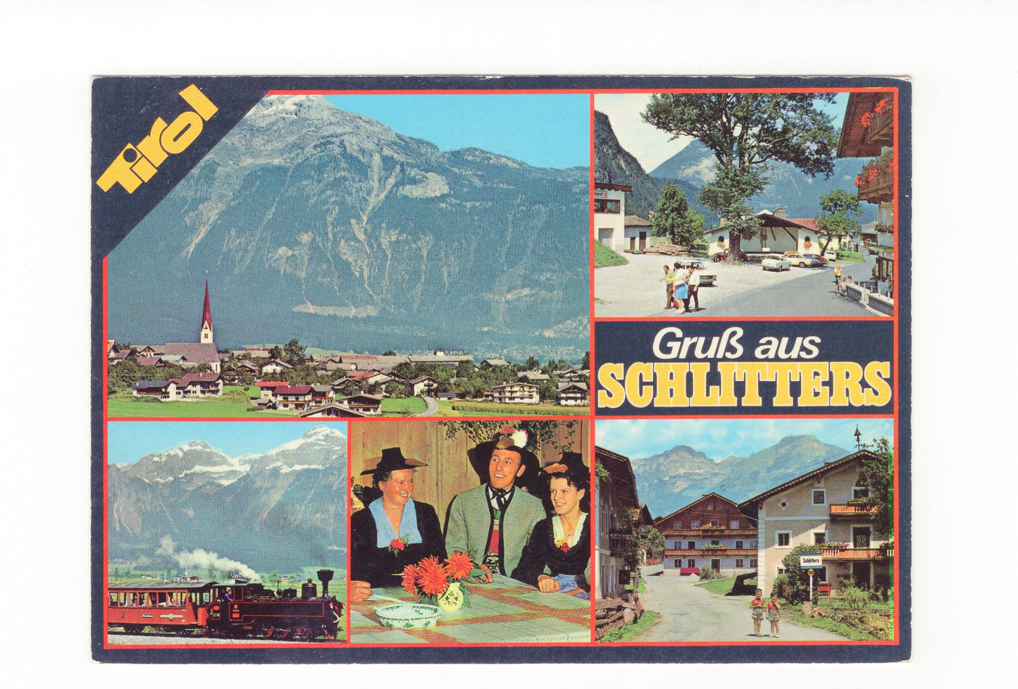 Ansichtskarte Schlitters / Tirol / Österreich
