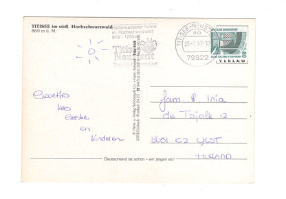 Ansichtskarte Titisee im südl. Hochschwarzwald / G1-65