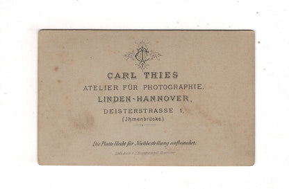 Fotografie Herrenportrait - Linden-Hannover 1880er