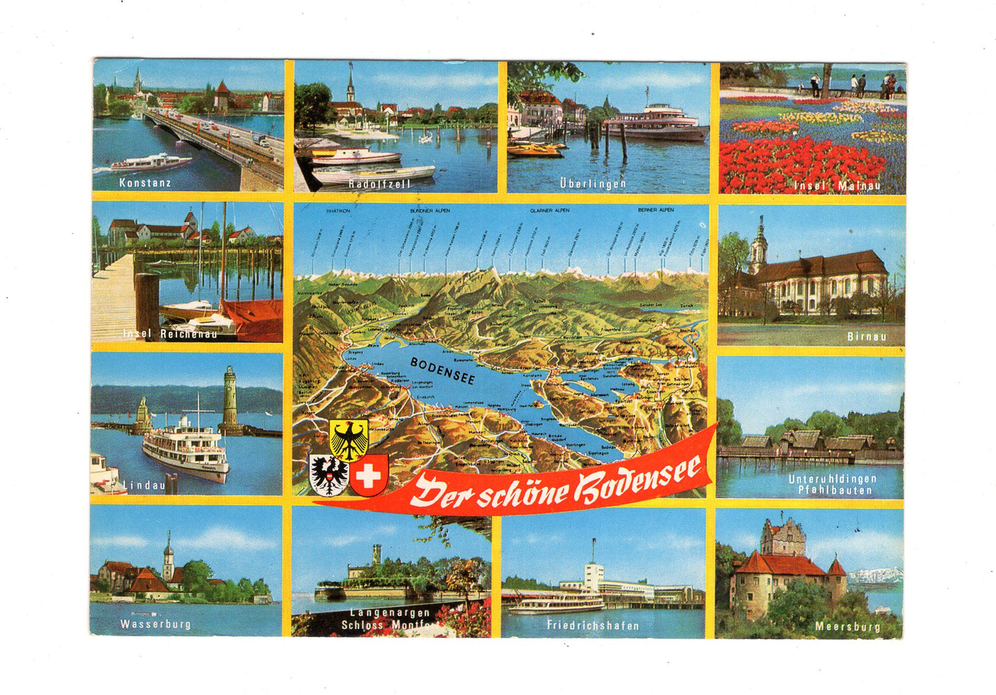 Ansichtskarte Bodensee / Radolfzell / Konstanz +++