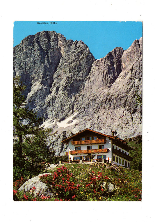 Ansichtskarte Berghotel Türlwand an der Dachsteinsüdwandbahn / Österreich