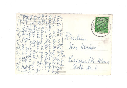 Ansichtskarte Burg Schellenberg bei Attendorn / Kaffeegarten im Burghof