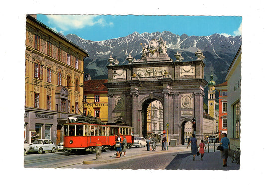 Ansichtskarte Innsbruck / Triumphpforte / Tirol / Österreich