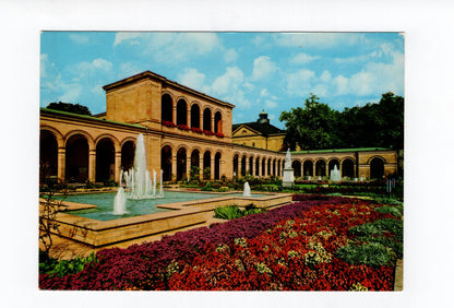 Ansichtskarte Bad Kissingen / Im Kurgarten