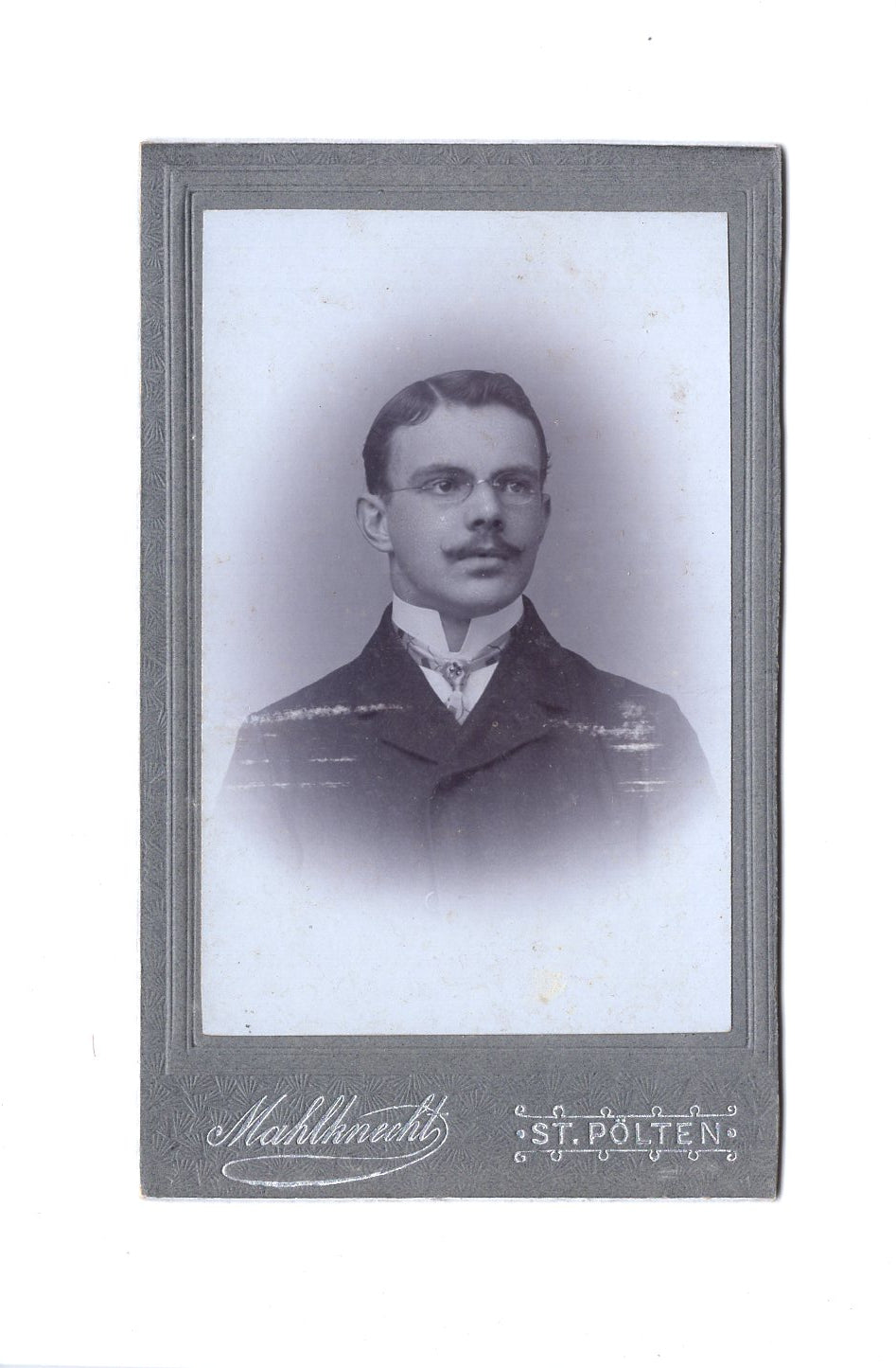 Fotografie Herrenportrait - St. Pölten 1900er