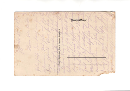 Ansichtskarte / Feldpost Patriotische Karte - 1917