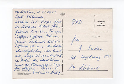 Ansichtskarte Lisboa Lissabon / Mosteiro dos Jeronimos / Portugal