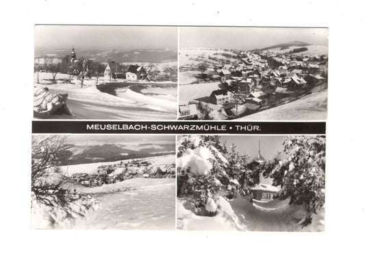 Ansichtskarte Meuselbach-Schwarzmühle / Thüringen