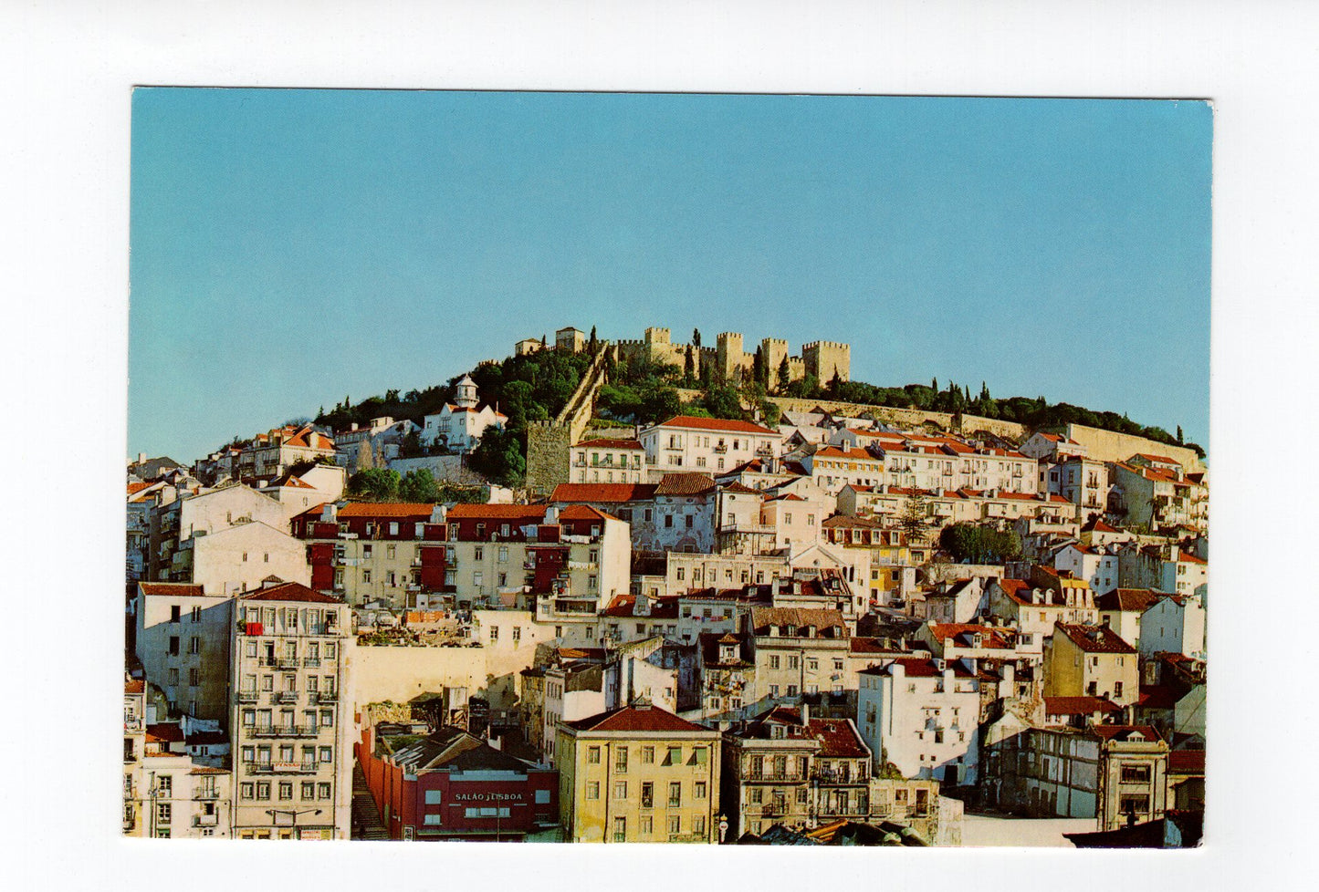 Ansichtskarte Lisboa Lissabon / Castelo de S. Jorge / Portugal
