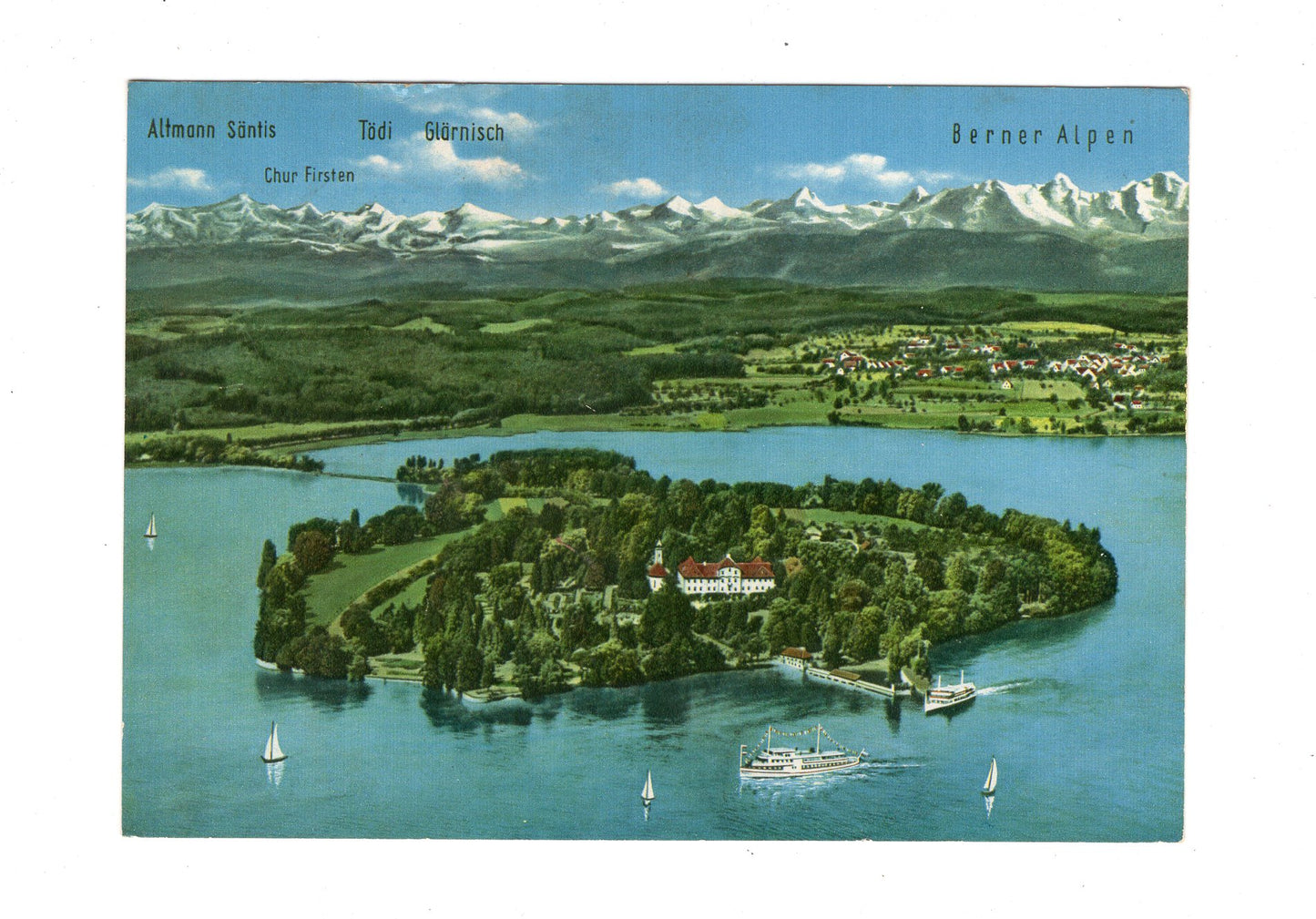 Ansichtskarte Insel Mainau im Bodensee