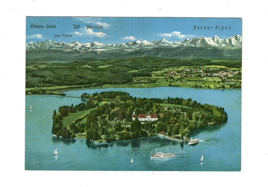 Ansichtskarte Insel Mainau im Bodensee