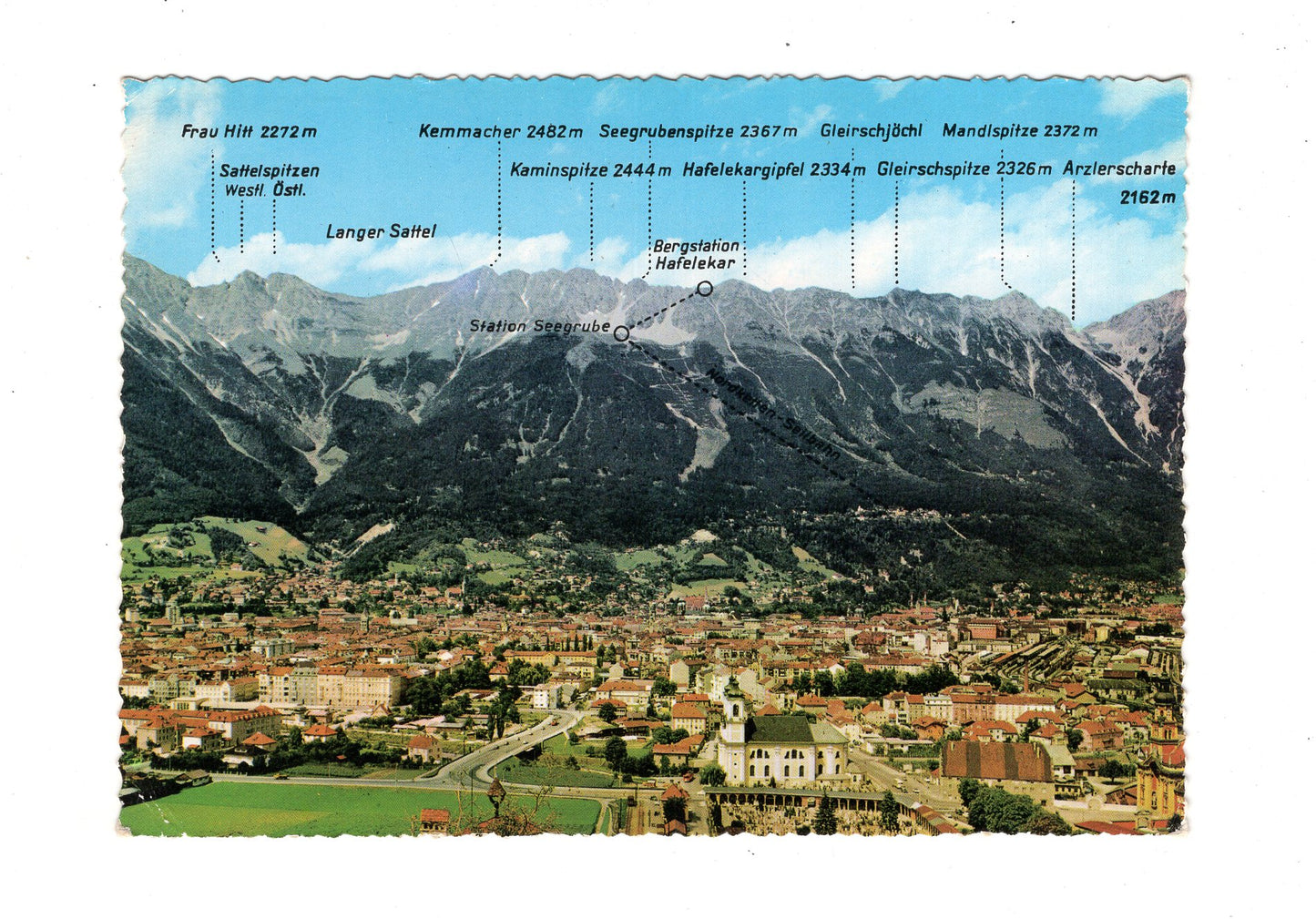 Ansichtskarte Innsbruck / Tirol / Österreich