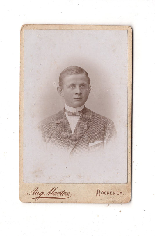 Fotografie Herrenportrait - Bockenem 1890er