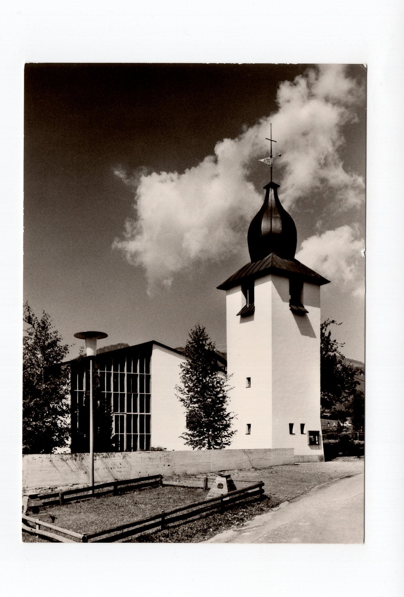 Ansichtskarte Ev. Kirche Zum guten Hirten / Fischen im Allgäu