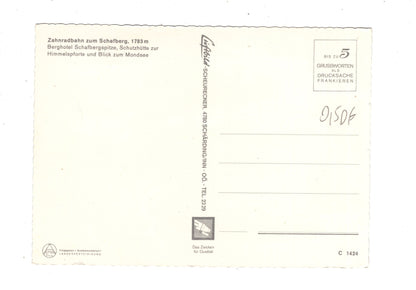 Ansichtskarte Schafberg / Oberösterreich / Österreich / O1-53