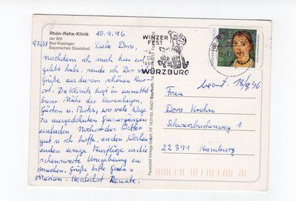 Ansichtskarte Bad Kissingen / Rhön-Reha-Klinik