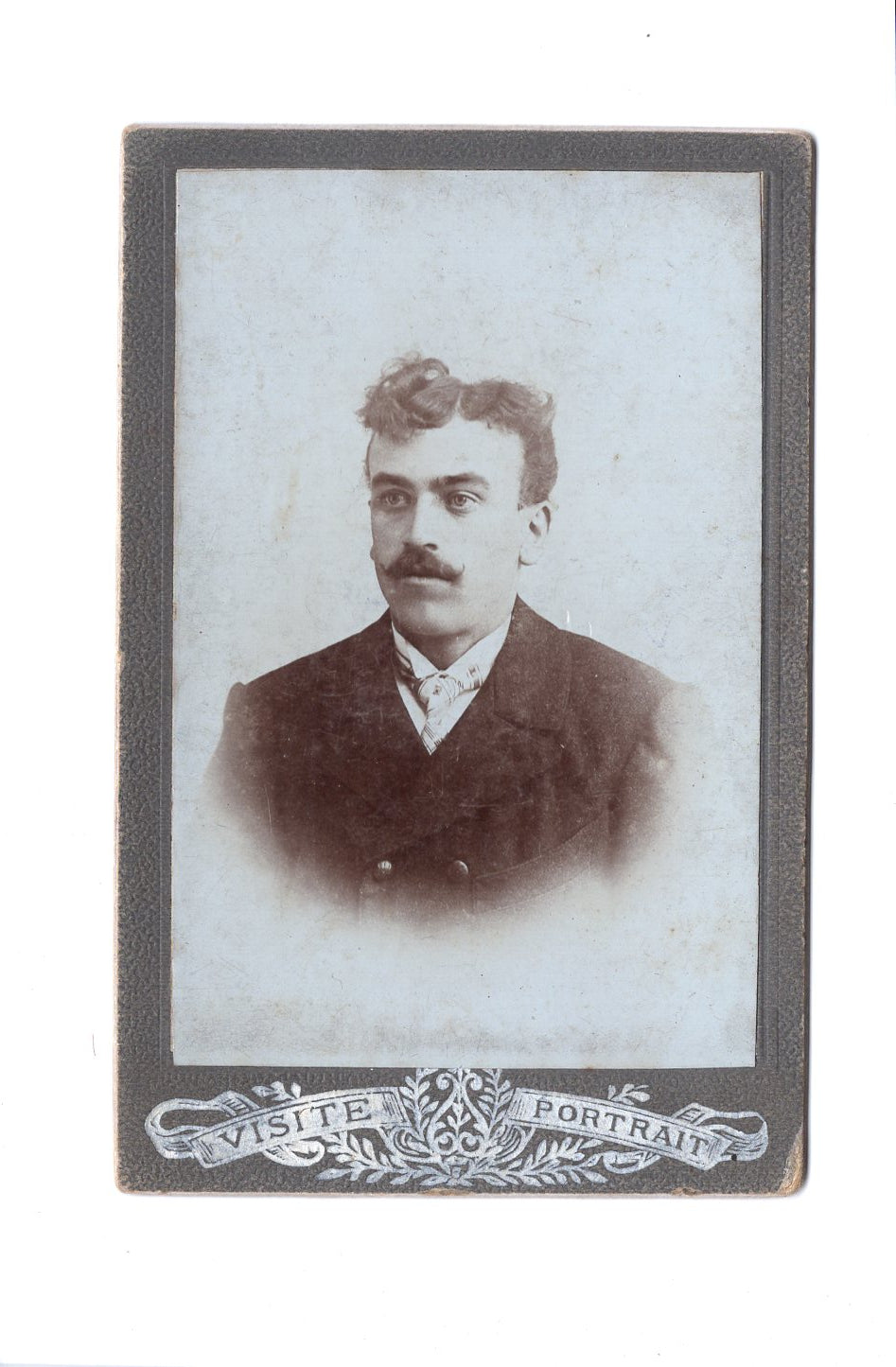 Fotografie Herrenportrait / benannt - unbekannter Ort 1900er
