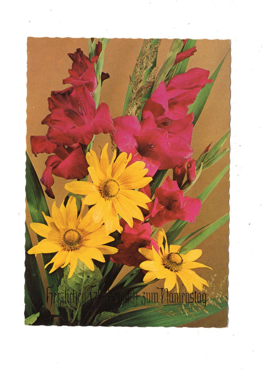 Ansichtskarte Glückwünsche / Glückwunsch zum Namenstag / L1-63