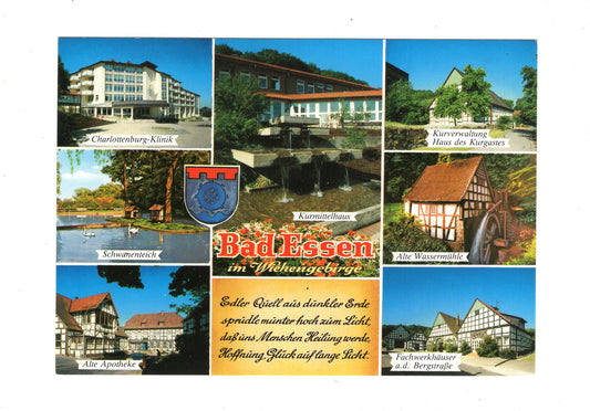 Ansichtskarte Bad Essen im Wiehengebirge / Kurmittelhaus +++