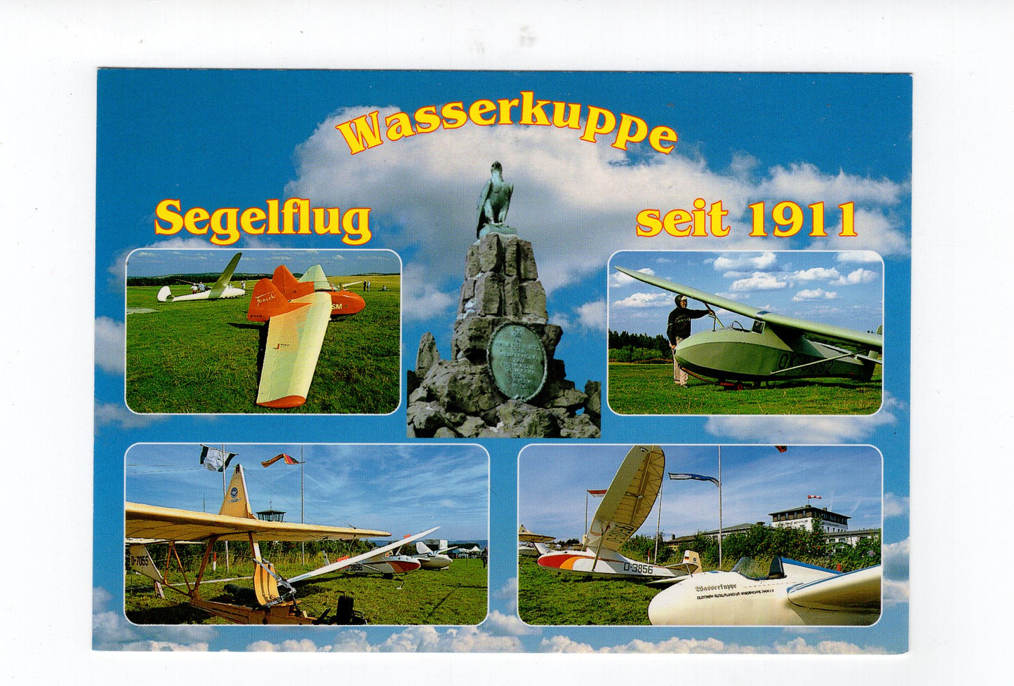 Ansichtskarte Wasserkuppe / Rhön / Segelflug seit 1911