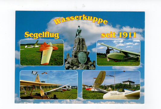 Ansichtskarte Wasserkuppe / Rhön / Segelflug seit 1911