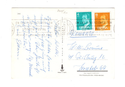 Ansichtskarte Souvenir Espana / Spanien