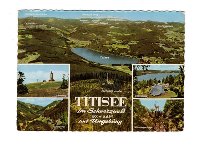 Ansichtskarte Titisee im Schwarzwald und Umgebung / G1-65