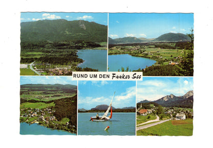 Ansichtskarte Rund um den Faaker See / Kärnten / Österreich