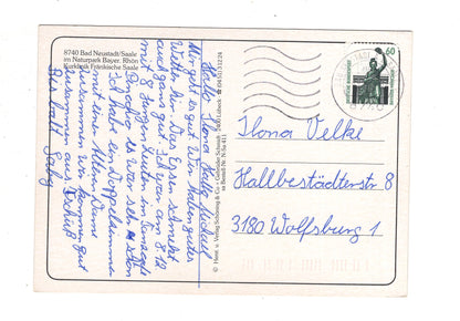 Ansichtskarte Bad Neustadt / Saale / Kurklinik Fränkische Saale / J1-56