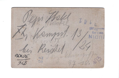 Fotografie Herrenportrait / benannt - unbekannter Ort 1900er