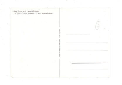 Ansichtskarte Hotel Engel / Liestal / Schweiz