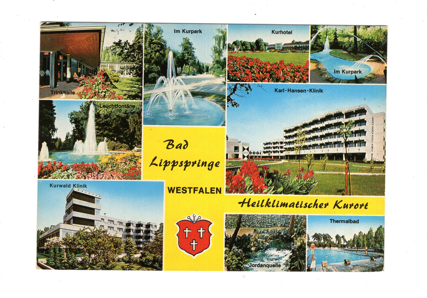 Ansichtskarte Bad Lippspringe / Westfalen