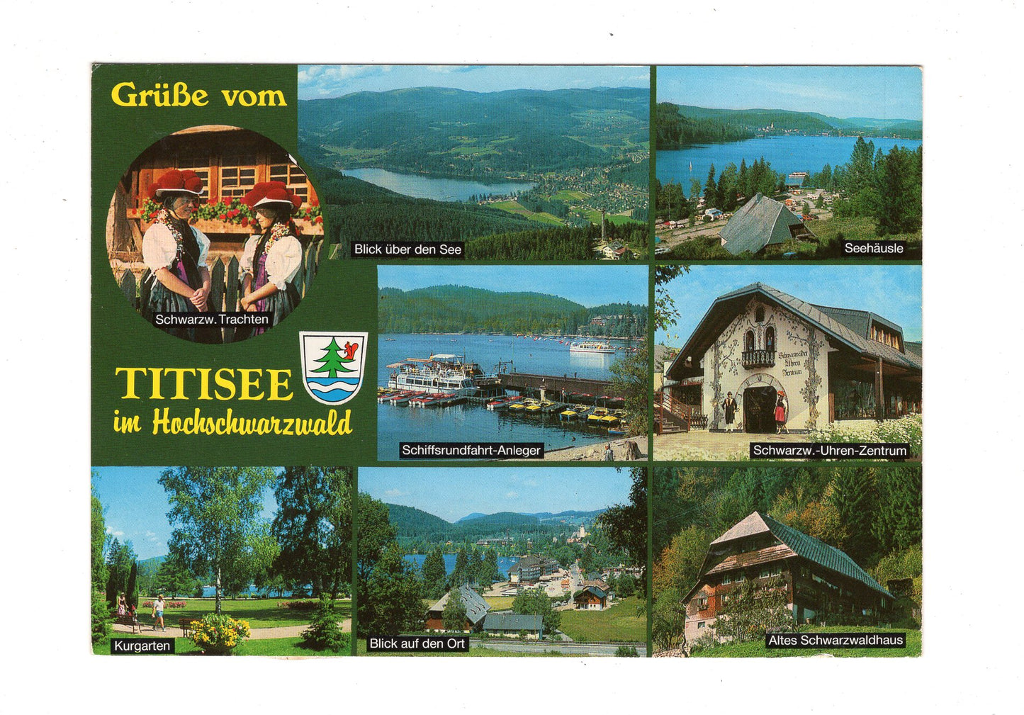 Ansichtskarte Grüße vom Titisee im Hochschwarzwald / G1-65