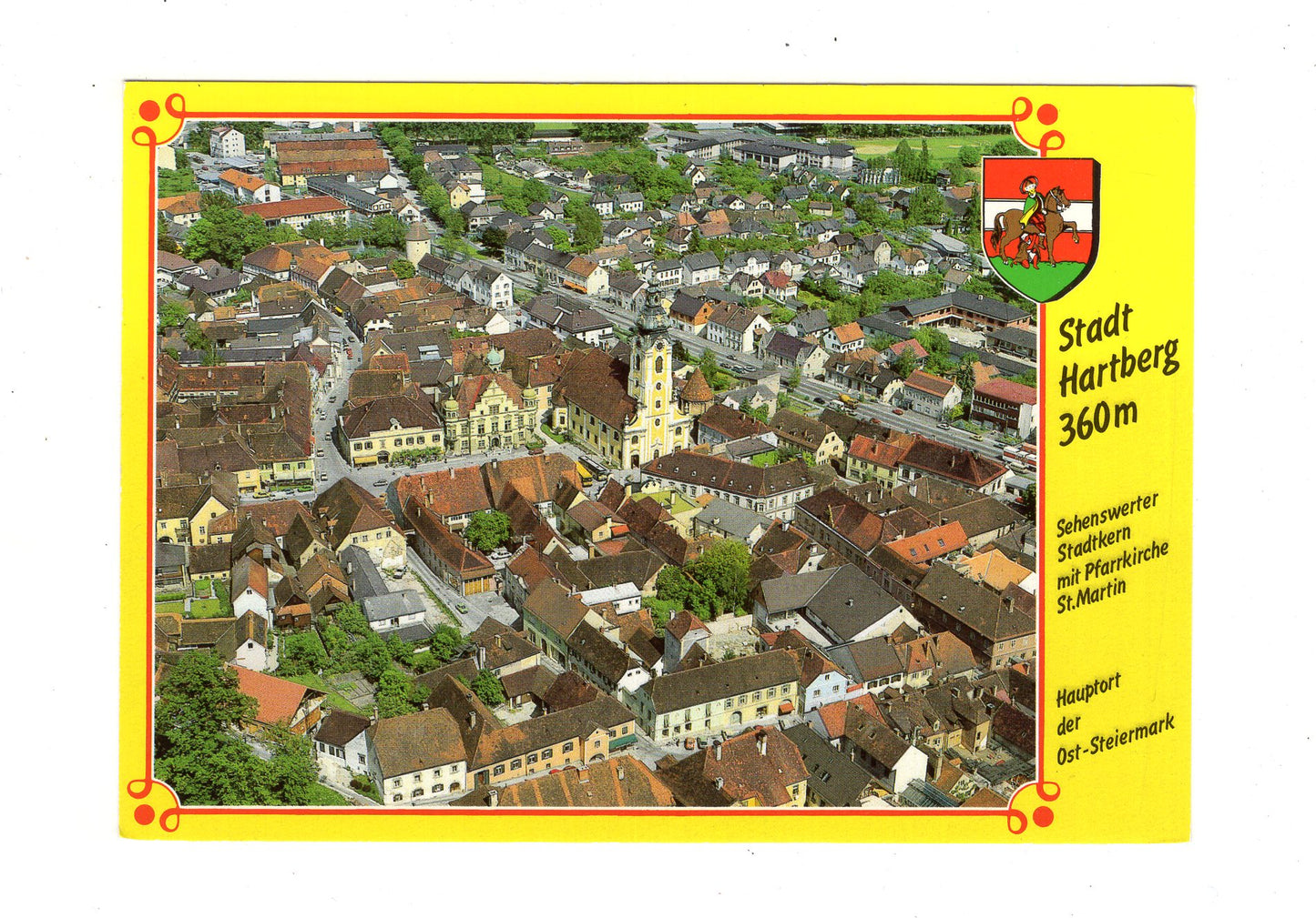 Ansichtskarte Hartberg / Ost-Steiermark / Österreich